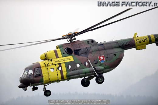 2019-09-07 Zeltweg Airpower 01053 Slovak Air Force Mil Mi-17 Hip